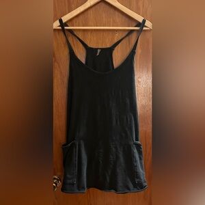 Free People Women's Black and Grey Playsuit-romper